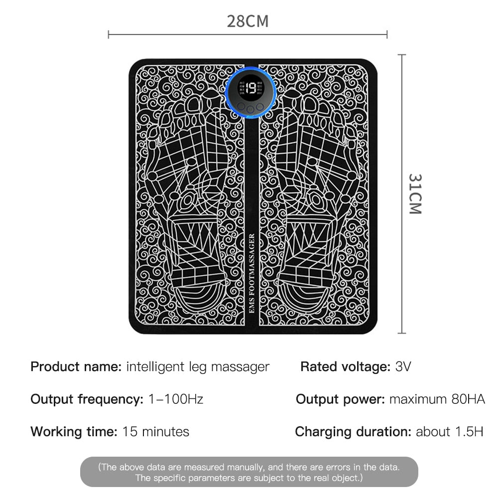 EMS Foot Massager -Foot Pain Relief in Just 15 Minutes Per Day